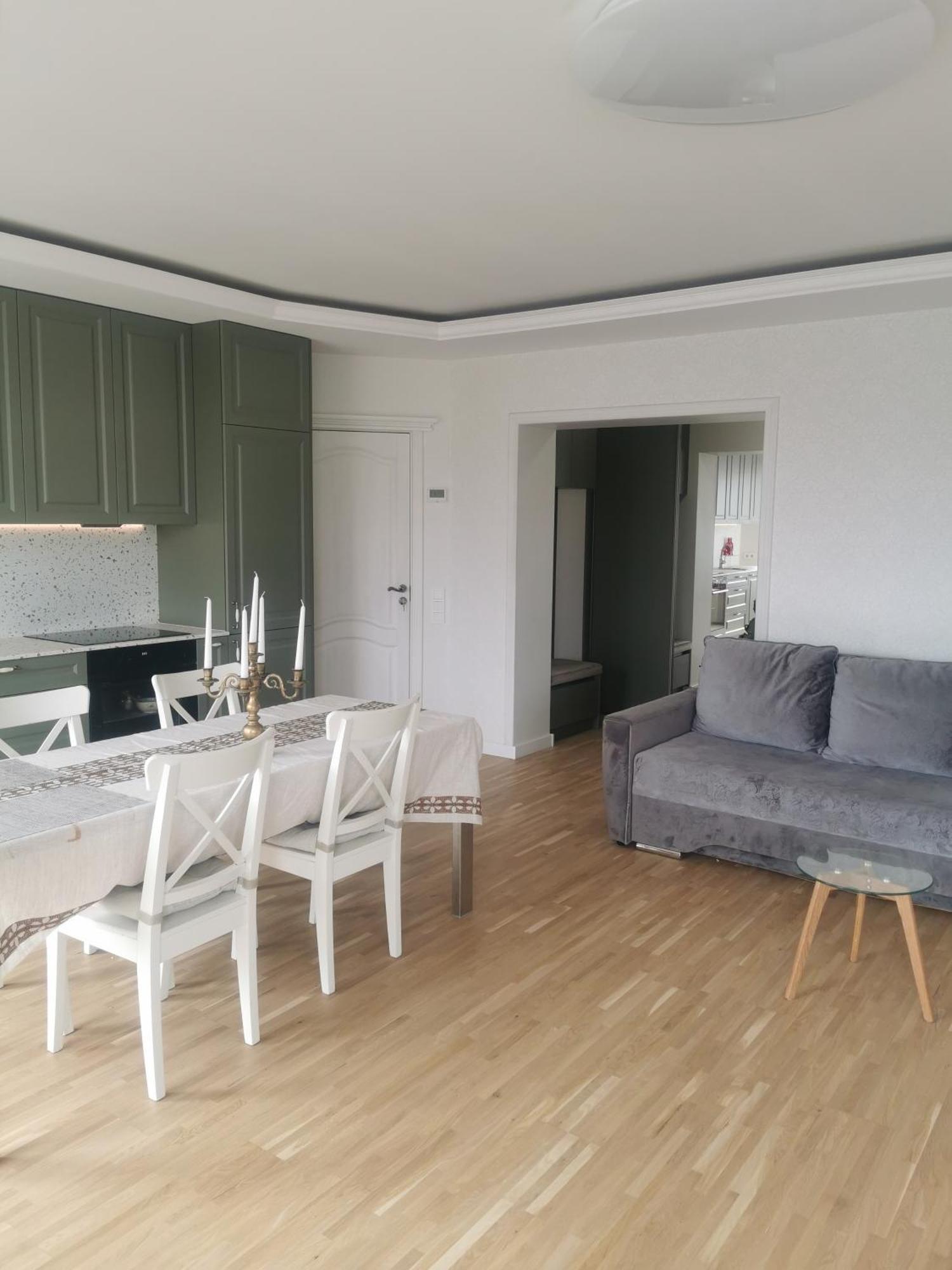 Saulelydzio Apartamentai Palanga Exterior foto